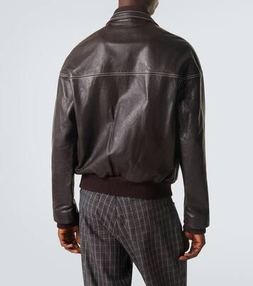 Chaqueta Time de piel | Wales Bonner