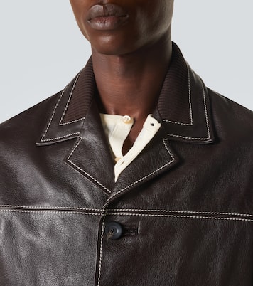 Chaqueta Time de piel | Wales Bonner