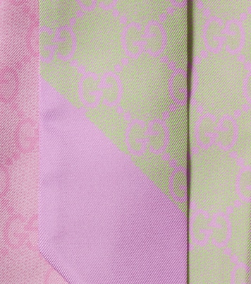 GG silk twill scarf | Gucci