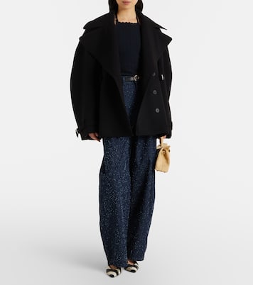 Tablier knitted halterneck top | Jacquemus