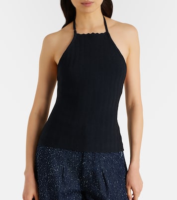 Tablier knitted halterneck top | Jacquemus