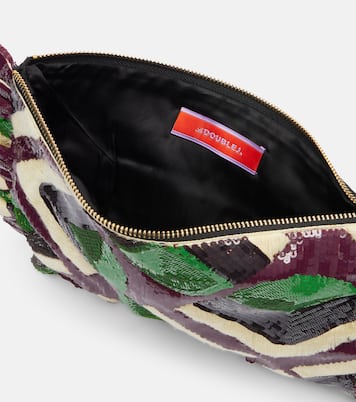 Clutch con paillettes | La DoubleJ