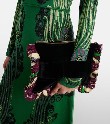 Clutch con paillettes | La DoubleJ