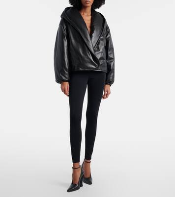 110 leather wedges | Alaïa