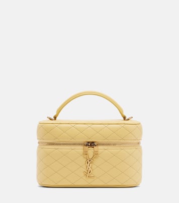 Bolso neceser Gaby de piel acolchada | Saint Laurent