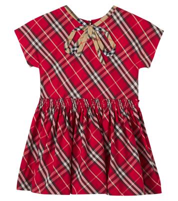 Kleid Burberry Check aus Baumwolle | Burberry Kids