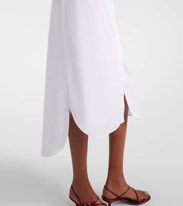 Abito chemisier in popeline di cotone | Erdem