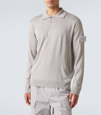Polo Compass en laine vierge | Stone Island