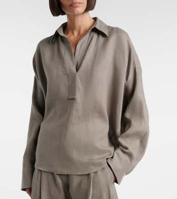 Hemd aus Leinen | Brunello Cucinelli