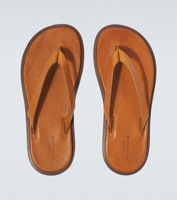 Tongs Curren en cuir | Studio Nicholson