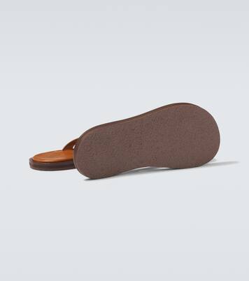 Tongs Curren en cuir | Studio Nicholson