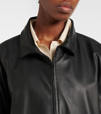 Cassandre leather coat | The Row