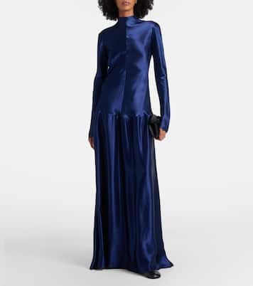 Satin maxi dress | Fforme