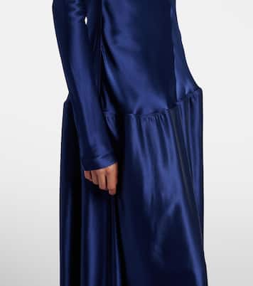 Satin maxi dress | Fforme