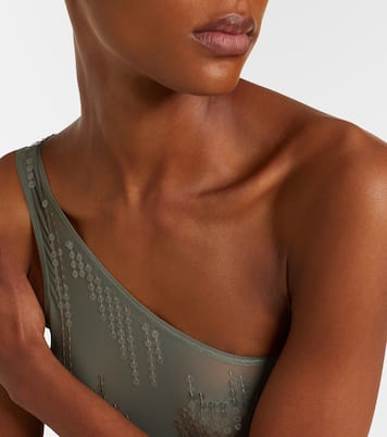 Sequined sheer tulle gown | Rick Owens