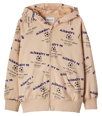 Bedruckte Kapuzenjacke aus Baumwolle | Mini Rodini