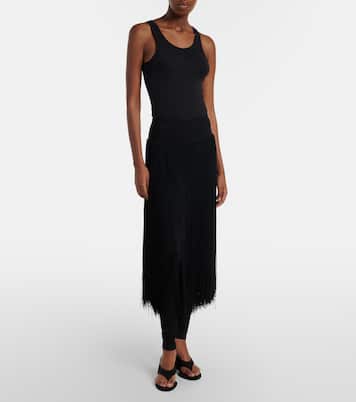 Fringed leggings | Alaïa