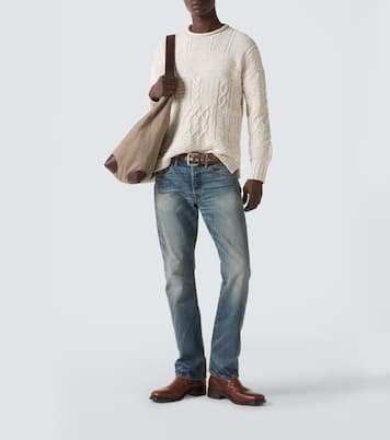 Pull en coton, lin et soie | RRL