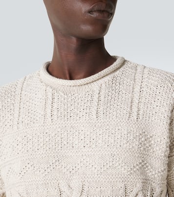 Pull en coton, lin et soie | RRL
