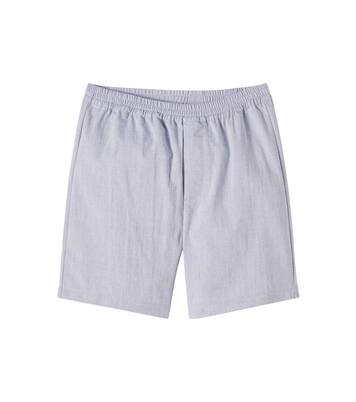 Shorts Plom en mezcla de algodón | Donsje