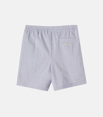 Shorts Plom en mezcla de algodón | Donsje