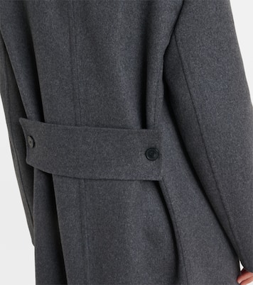 Abrigo cruzado en mezcla de lana | Victoria Beckham