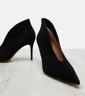 Vania绒面革高跟鞋 | Gianvito Rossi