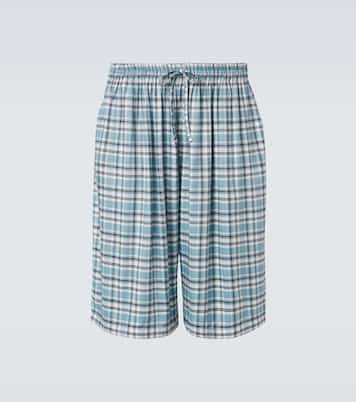 Short en flanelle à carreaux | Acne Studios