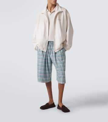 Short en flanelle à carreaux | Acne Studios