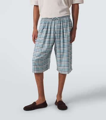 Short en flanelle à carreaux | Acne Studios