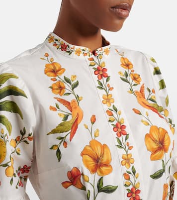 Lemon Bouquet cotton minidress | Farm Rio