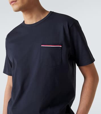 Short-sleeved cotton T-shirt | Thom Browne