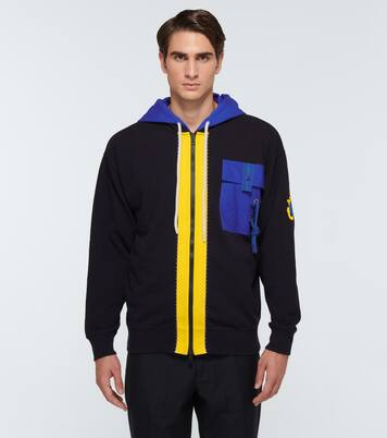 Sweat-shirt à capuche 1 Moncler JW Anderson en coton | Moncler Genius