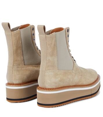 Bottines Brendy à plateforme en daim | Clergerie