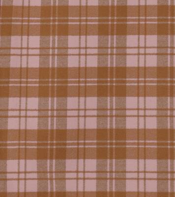 Checked stretch-jersey sweatpants | Il Gufo