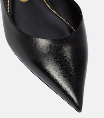 Padlock leather slingback flats | Tom Ford