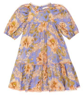 Rosa floral cotton dress | Zimmermann Kids