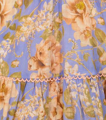 Rosa floral cotton dress | Zimmermann Kids