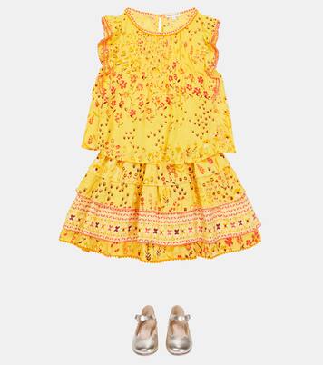 Amber floral blouse | Poupette St Barth Kids