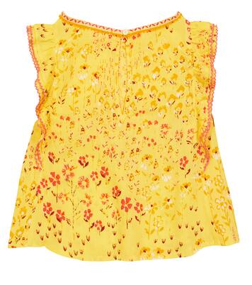 Amber floral blouse | Poupette St Barth Kids