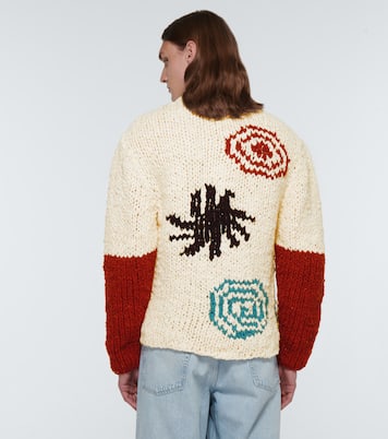 Block N Spiral bouclé sweater | The Elder Statesman