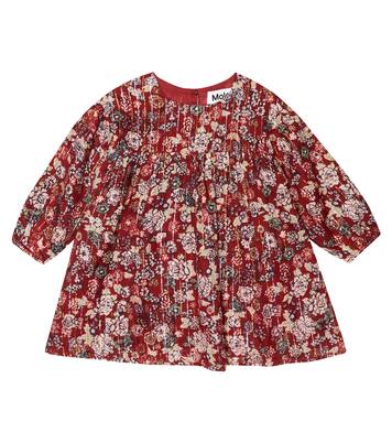 Baby Colore floral cotton-blend dress | Molo