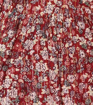 Baby Colore floral cotton-blend dress | Molo