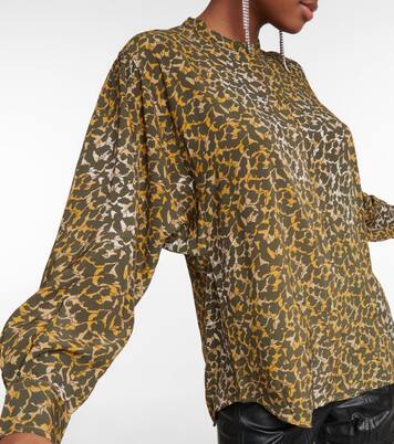 Chemise à imprimé fleurs Catchell | Marant Etoile