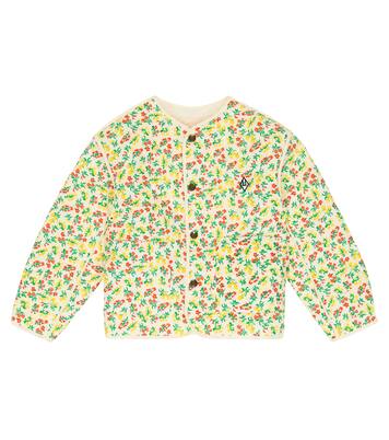 Veste réversible Starling en coton à fleurs | The Animals Observatory