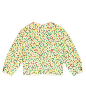 Veste réversible Starling en coton à fleurs | The Animals Observatory