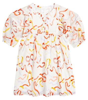 Printed cotton dress | Chloé Kids