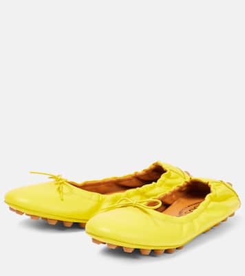 Bubble Ballerinas leather ballet flats | Tod's