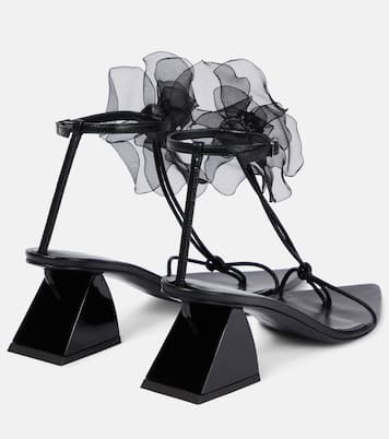 Sandalen aus Leder | Nensi Dojaka