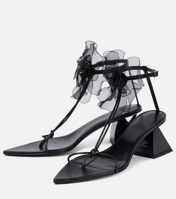 Sandalen aus Leder | Nensi Dojaka